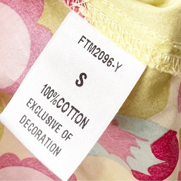 2/25 THML Peplum Top Floral Anthropologie - Picture 4 of 4